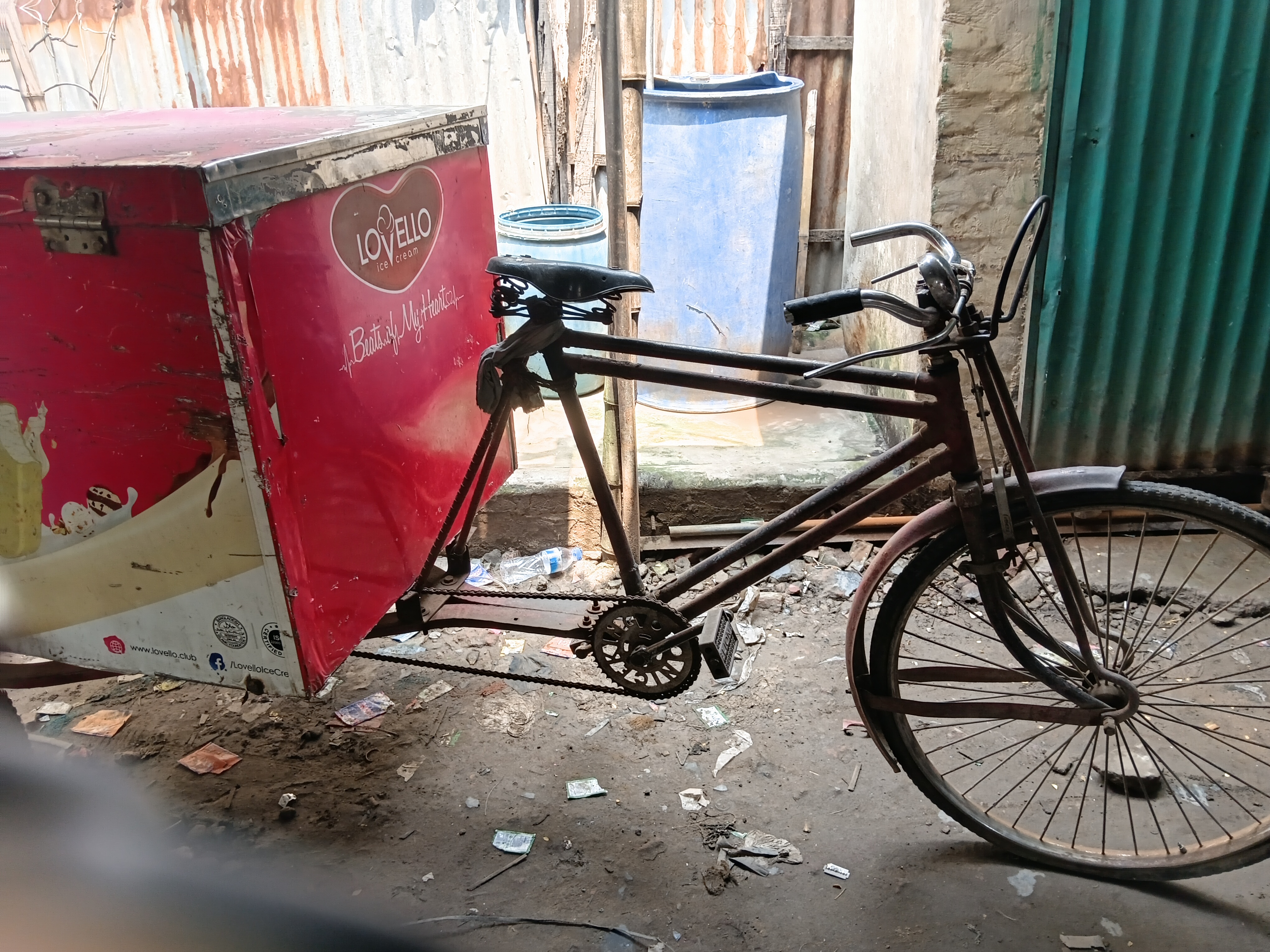Ice-cream delivery van for sell